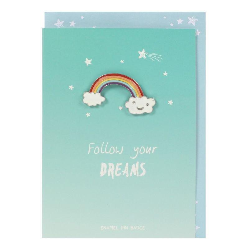 Something Different Unicorn & Mermaid Card with Pin Badge, , large image number 2