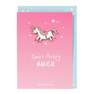 SOMETHING DIFFERENT - Something Different Unicorn & Mermaid Card with Pin Badge