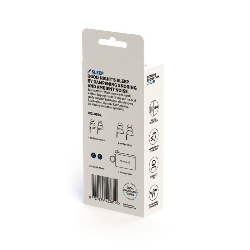 Crescendo Sleep 25 Hearing Protection Reusable Ear Plugs (Eco Box), , large image number 3