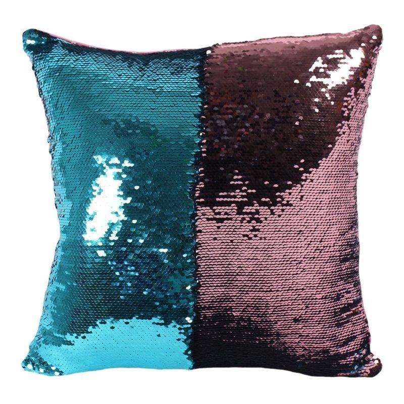 Something Different Reversible Unicorn Sequin Cushion, , large image number 1