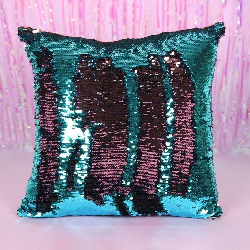 Something Different Reversible Unicorn Sequin Cushion, , large image number 2