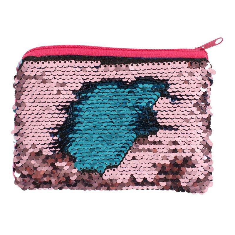 Something Different Unicorn Reversible Sequin Purse, , large image number 1