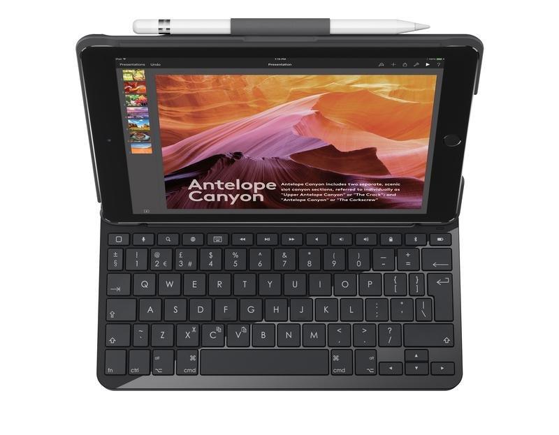 Logitech SLIM FOLIO PRO iPad Pro 11-inch Keyboard Case with Integrated Backlit Bluetooth Keyboard (for iPad Pro 11-inch), , large image number 0