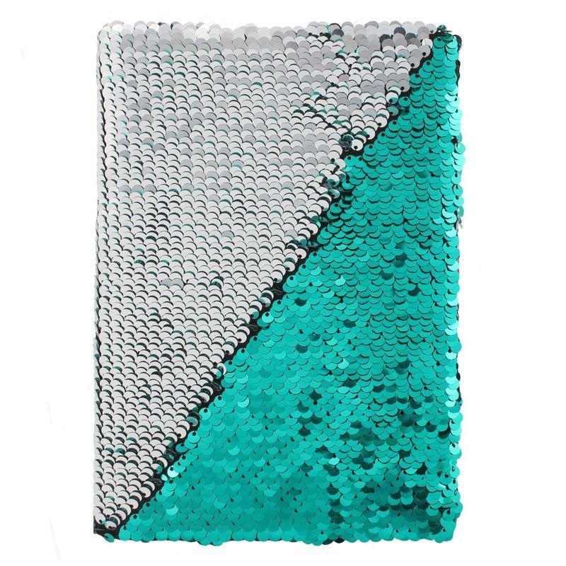 Something Different Mermaid Reversible Sequin Notebook, , large image number 0