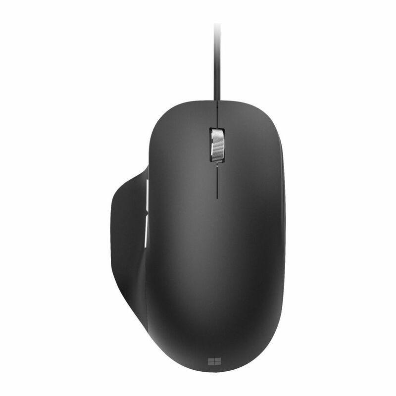Microsoft Lion Rock Black Ergono Wired Mouse, , large image number 0