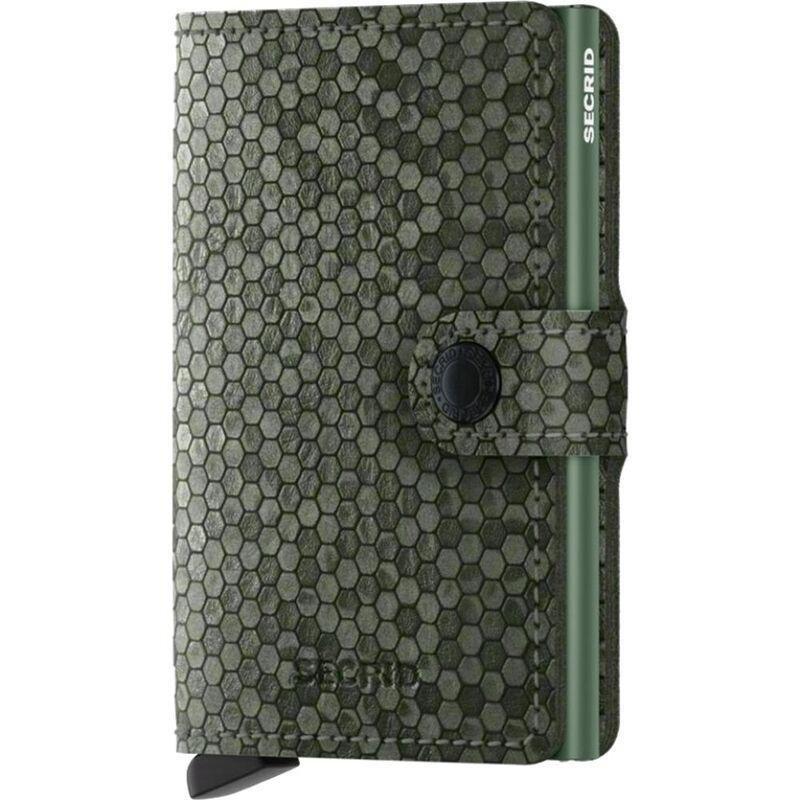 Secrid Miniwallet - Hexagon Leather - Green, , large image number 0