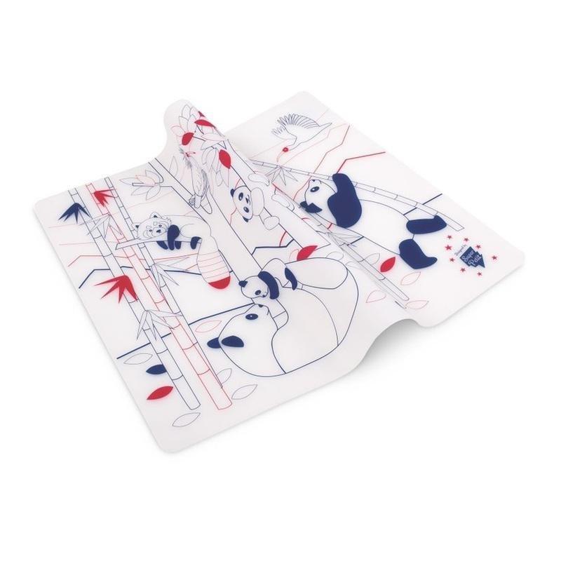 Super Petit Wildlife Pandas Of China Silicone Colouring Mat Kit, , large image number 2