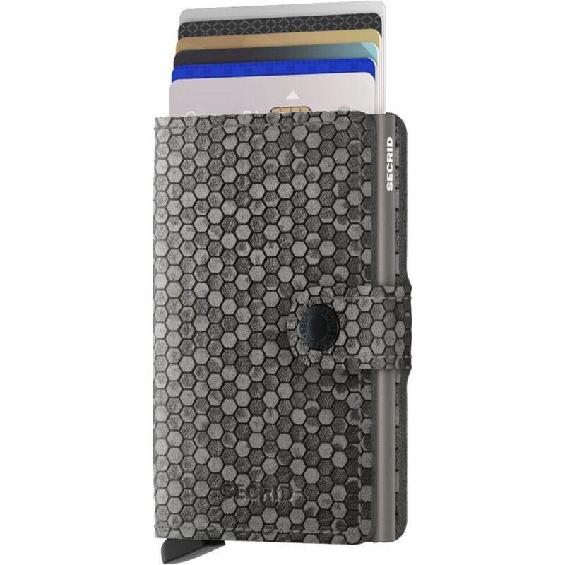 Secrid Miniwallet - Hexagon Leather - Grey, , large image number 1