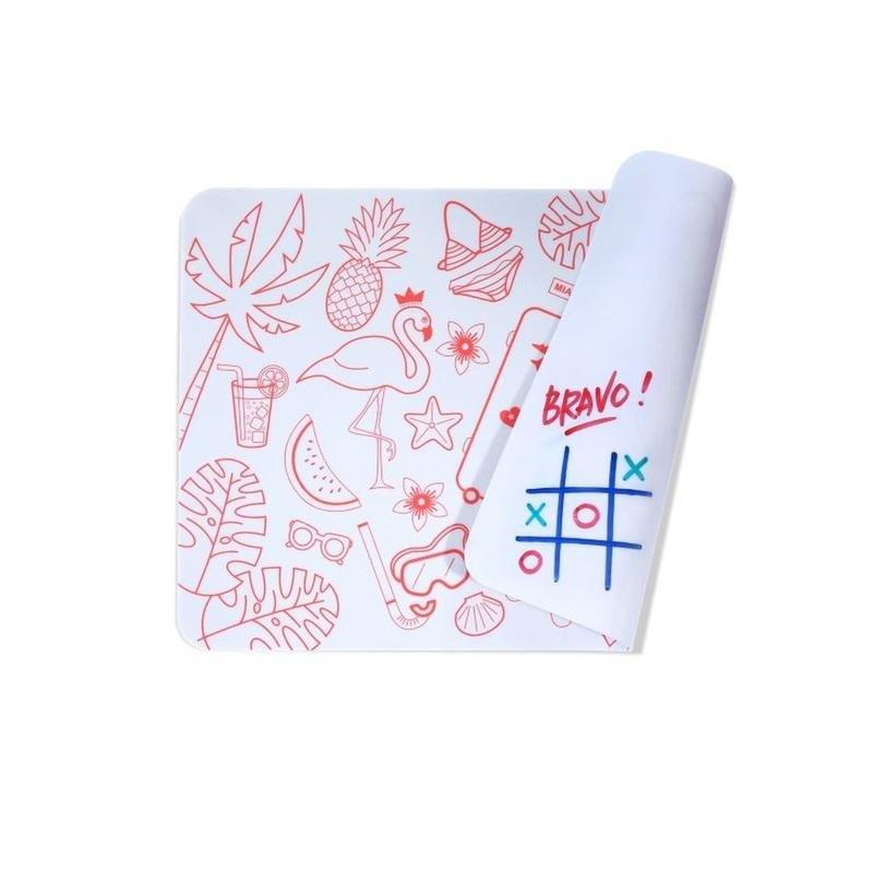 Super Petit Mini Playmat Florida Silicone Colouring Mat Kit, , large image number 2