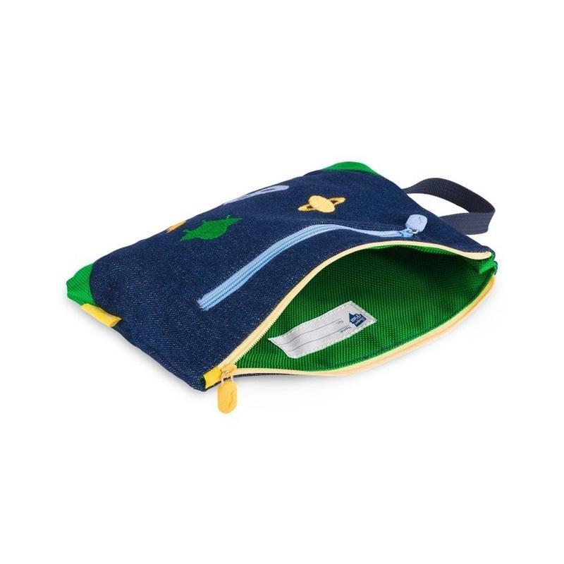 Super Petit Space Denim Pouch, , large image number 2