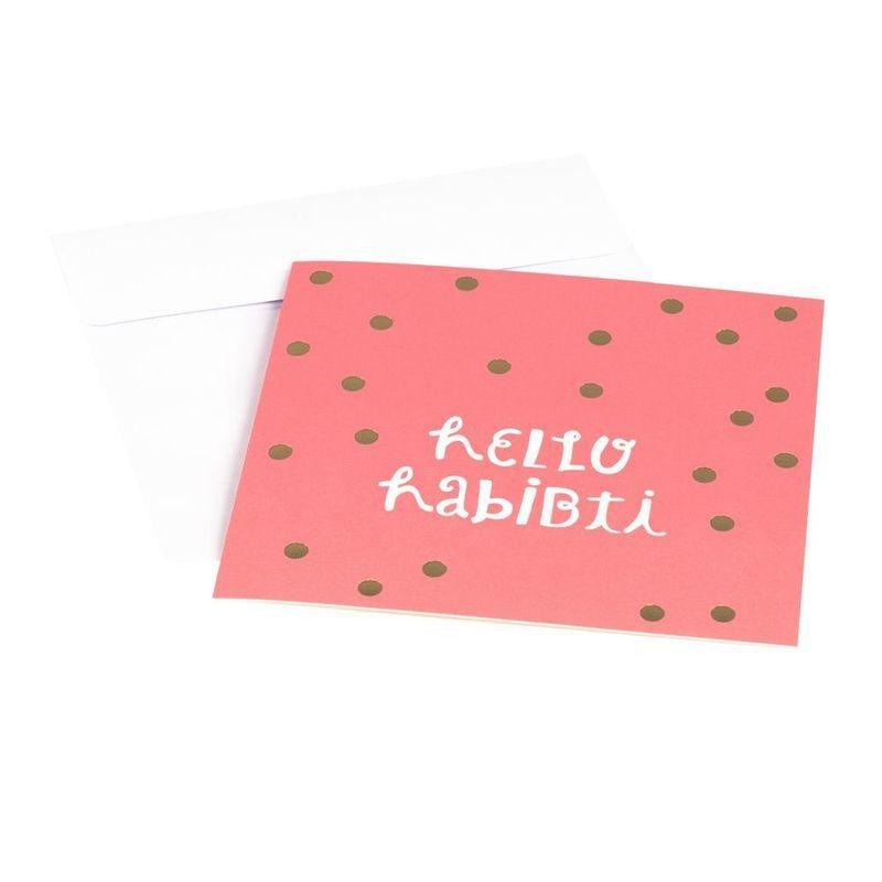Little Majlis Hello Habibti Pink Greeting Card, , large image number 2