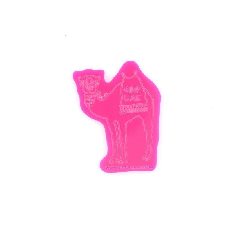 Little Majlis Camel Magnet Pink Desk Accessory, , large image number 0