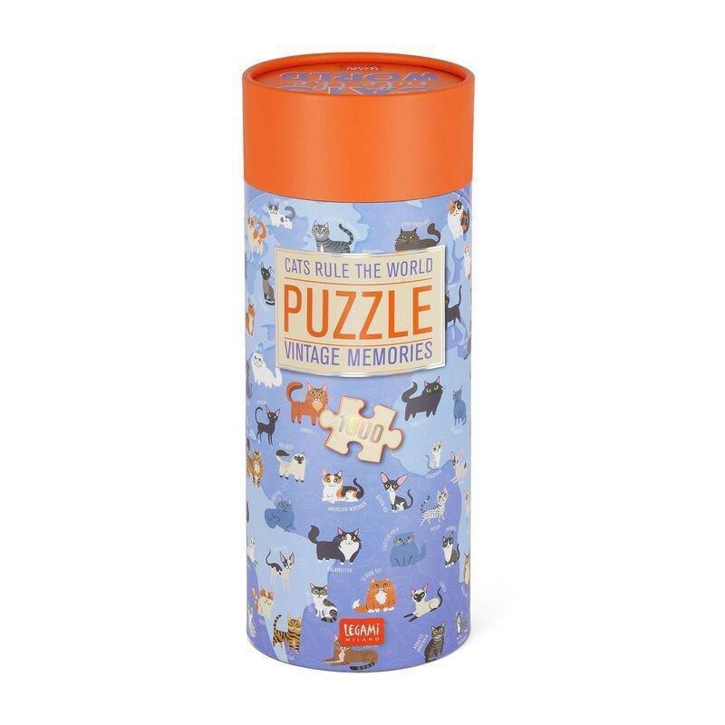 Legami Jigsaw Puzzle - Kitty (1000 Pieces), , large image number 1