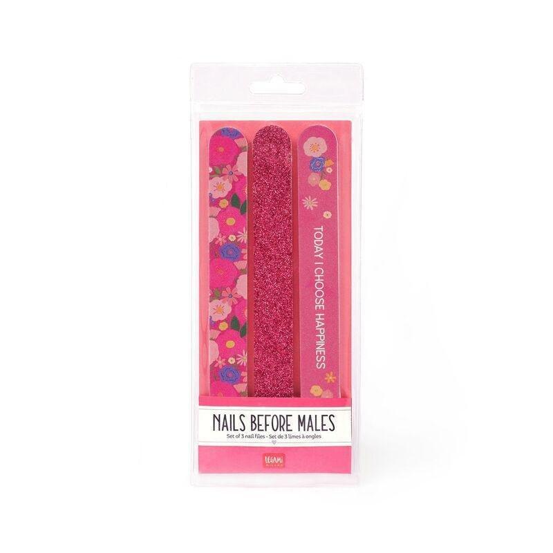 Legami Nail Files - Nails Before Males - Flowers (Set Of 3), , large image number 3