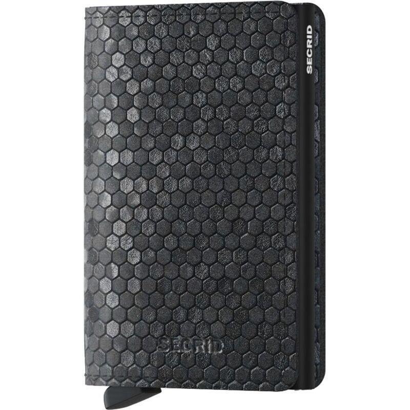 Secrid Slimwallet - Hexagon Leather - Black, , medium