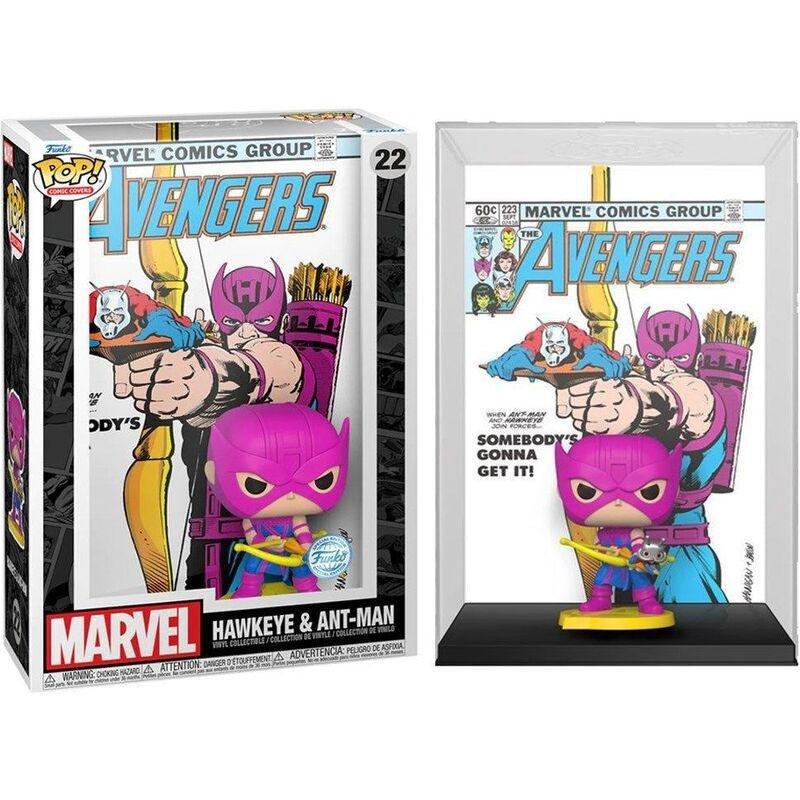 Funko Pop! Comic Cover Marvel Avengers Hawk Eye & Antman Vinyl Figure, , large image number 2