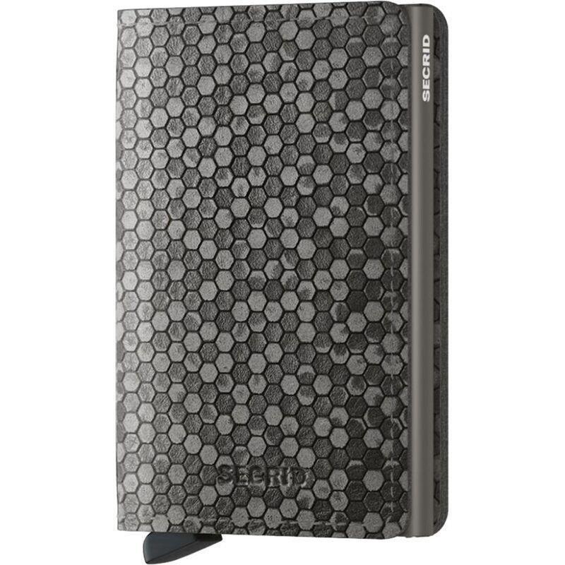 Secrid Slimwallet - Hexagon Leather - Grey, , large image number 0