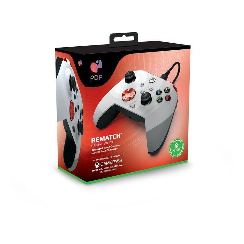 PDP REMATCH Controller For Xbox Series X/S/PC - Radial White, , large image number 6