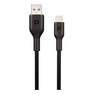 POWEROLOGY - Powerology USB-A To Lightning Data Sync And Charge Cable 1.2m - Black