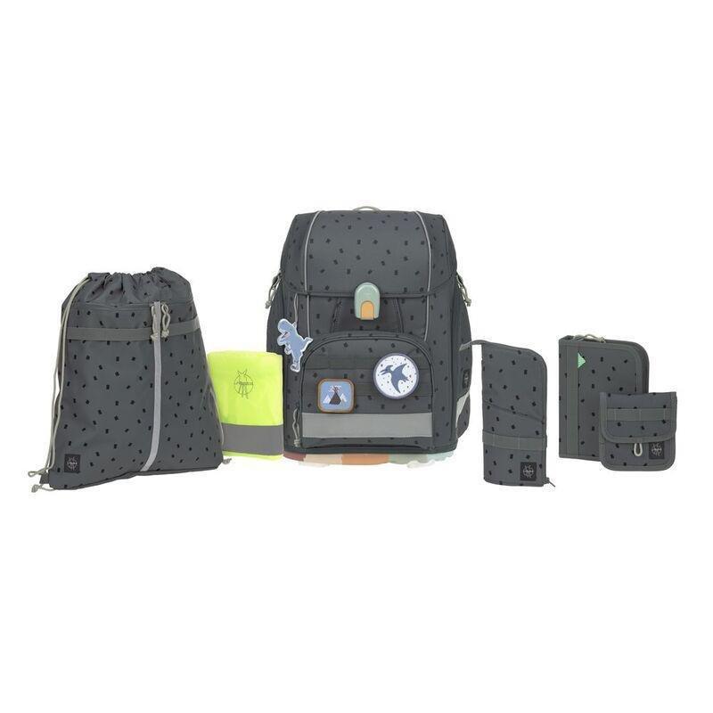 Lassig School Set Boxy Unique Speckles - Anthracite, , large image number 0