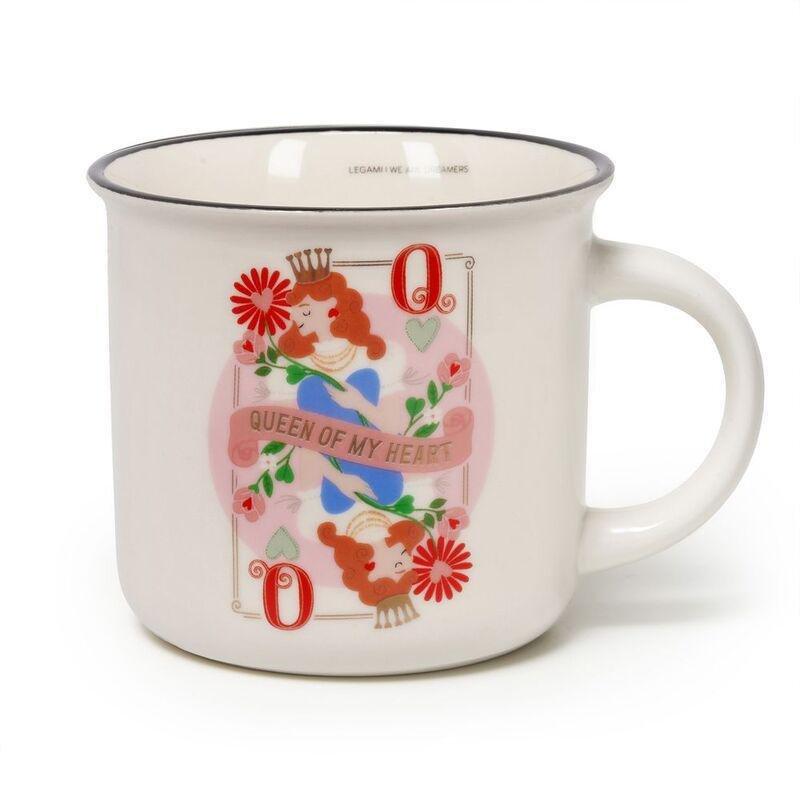 Legami New Bone China Porcelain Mug - Cup-Puccino - King, , medium