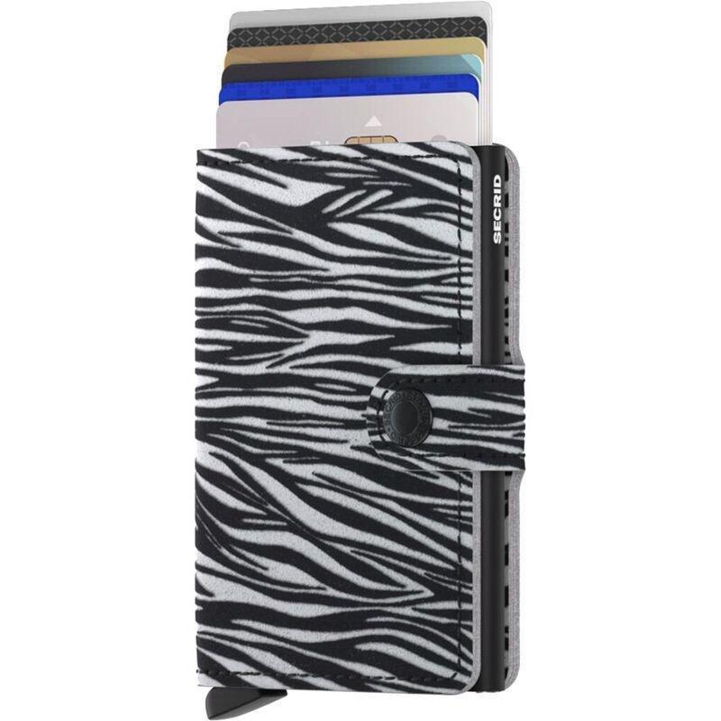 Secrid Miniwallet - Zebra Leather - Light Grey, , large image number 1