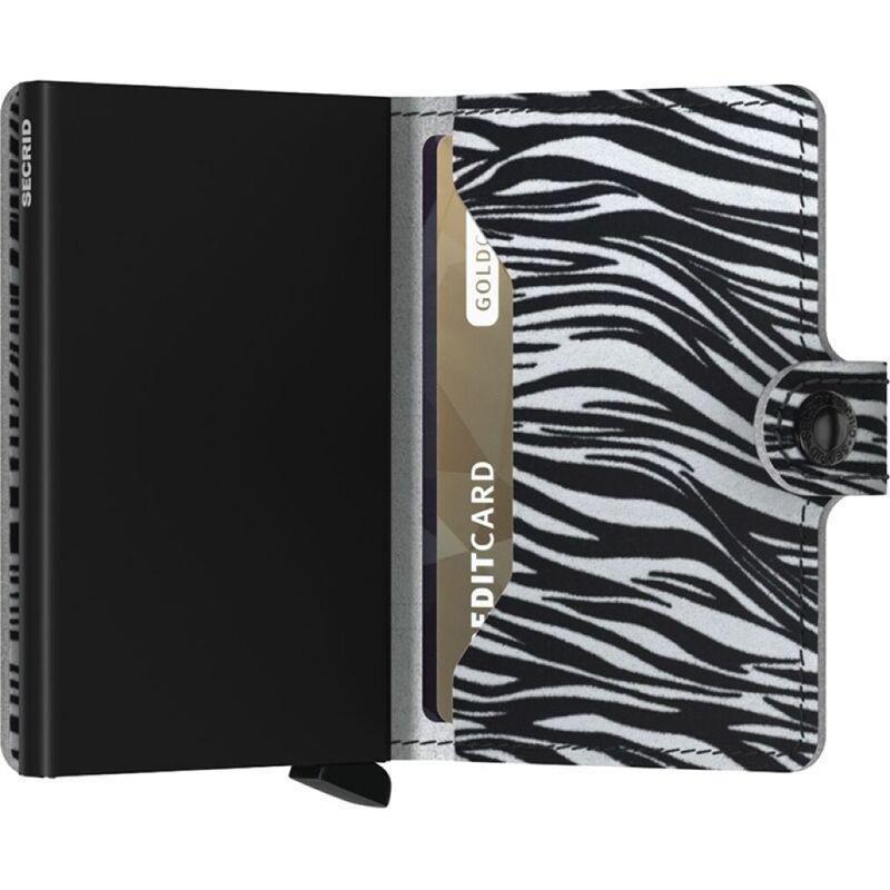 Secrid Miniwallet - Zebra Leather - Light Grey, , large image number 3