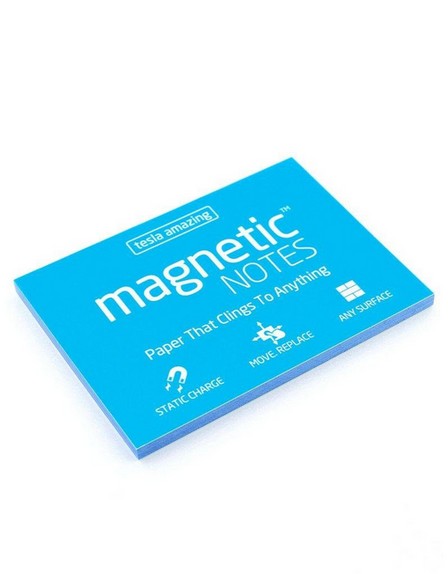 MAGNETIC STICKY NOTES - Magnetic Notes Blue M