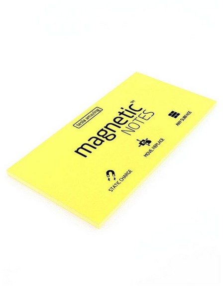 MAGNETIC STICKY NOTES - Magnetic Notes Yellow L