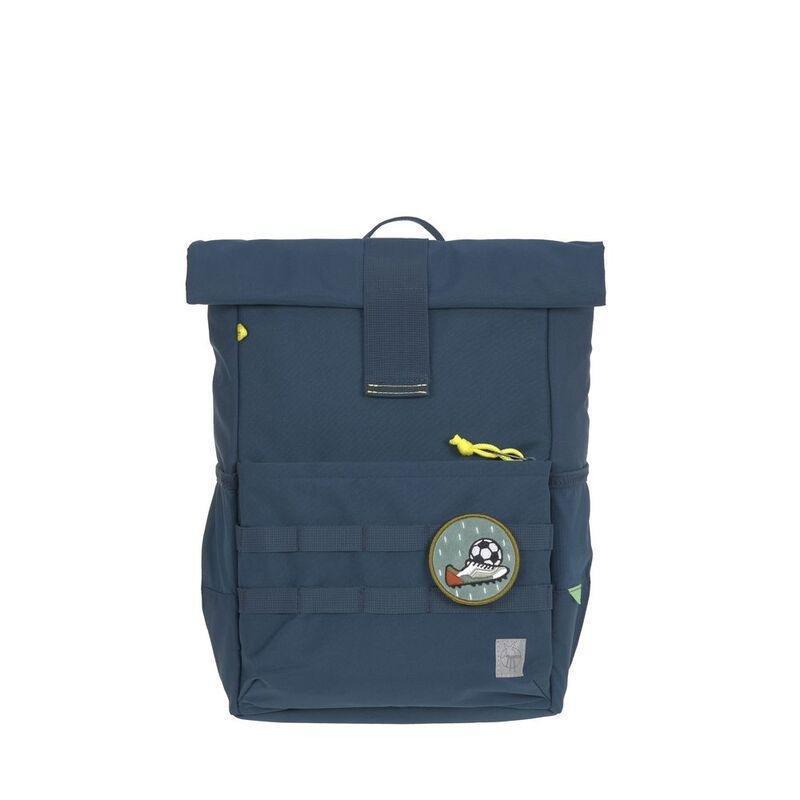 Lassig Medium Rolltop Kids Backpack - Navy Blue, , large image number 5