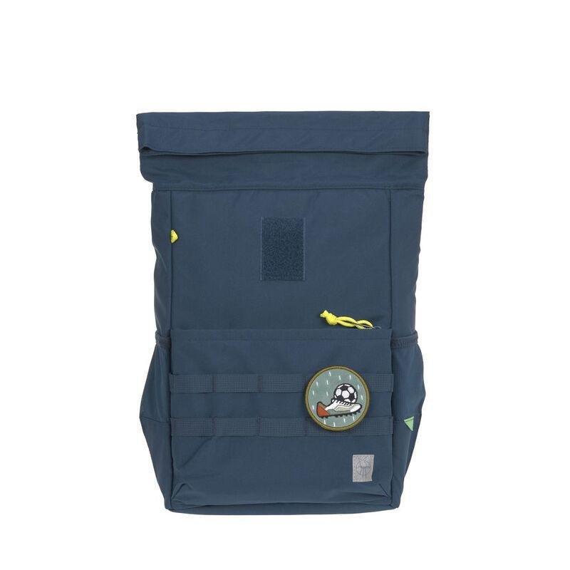 Lassig Medium Rolltop Kids Backpack - Navy Blue, , large image number 6