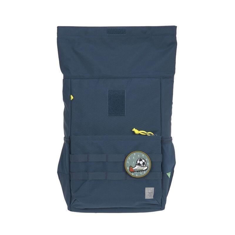 Lassig Medium Rolltop Kids Backpack - Navy Blue, , large image number 7
