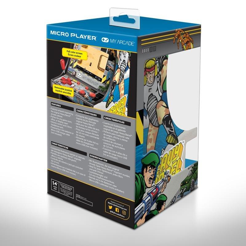 Dreamgear My Arcade Heavy Barrel Micro Player Yellow with Black, , large image number 5