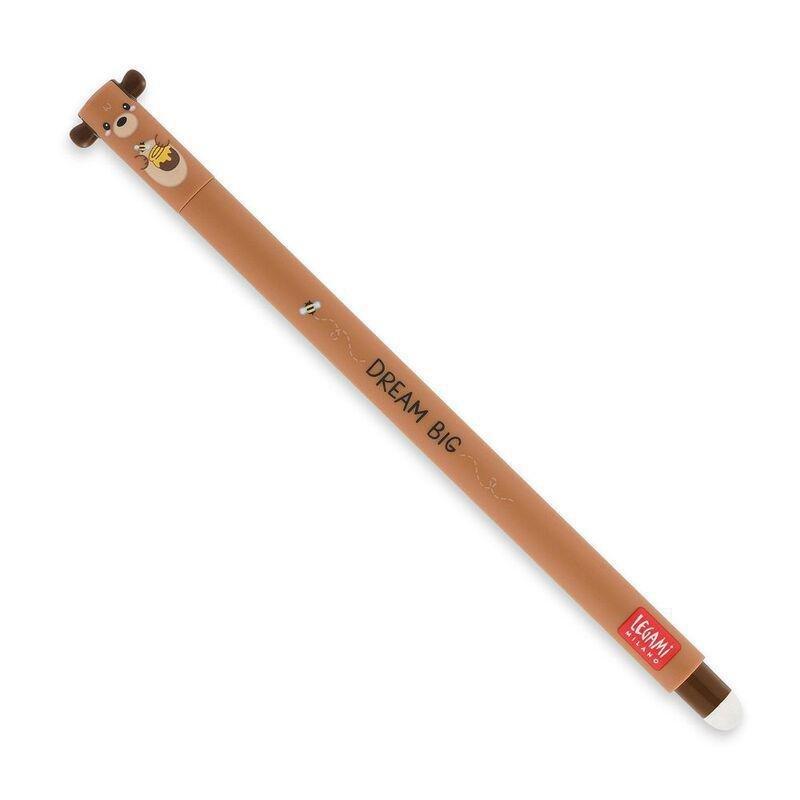 Legami Erasable Gel Pen - Erasable Pen - Teddy Bear, , large image number 0
