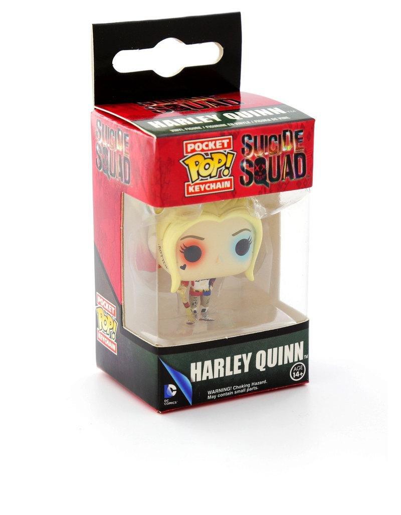 Funko Pocket Pop! Heroes DC Comics Harley Quinn Pop 2-Inch Vinyl Figure Keychain, , large image number 0