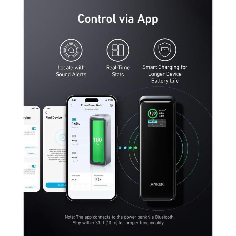 Anker Prime 27,650mAh Power Bank (250W) - Black, , large image number 1