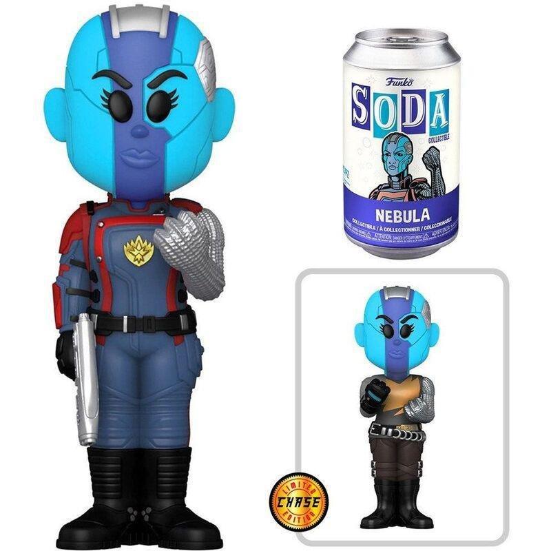 FUNKO TOYS - Funko Vinyl Soda Marvel Guardians Of The Galaxy 3 Nebula Vinyl Figure (with Chase*)