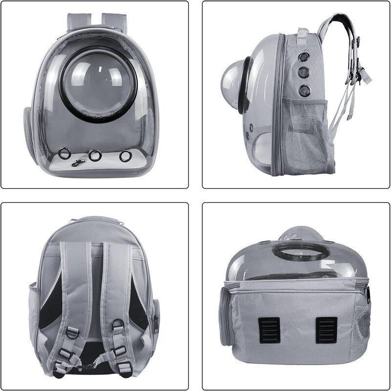 Nutrapet Petstranaut Bobble Backpack Gray, , large image number 2