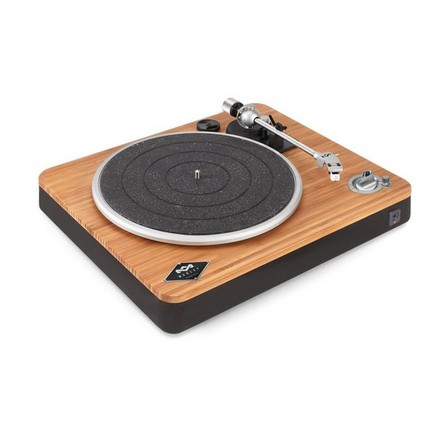 THE HOUSE OF MARLEY - House of Marley Stir It Up Bluetooth Belt-Drive Turntable with Built-in Preamp & AT3600L Cartridge - Bamboo