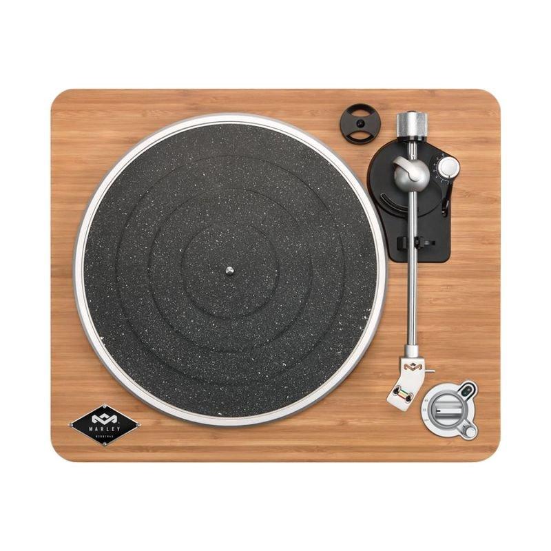 House of Marley Stir It Up Bluetooth Belt-Drive Turntable with Built-in Preamp & AT3600L Cartridge - Bamboo, , large image number 2