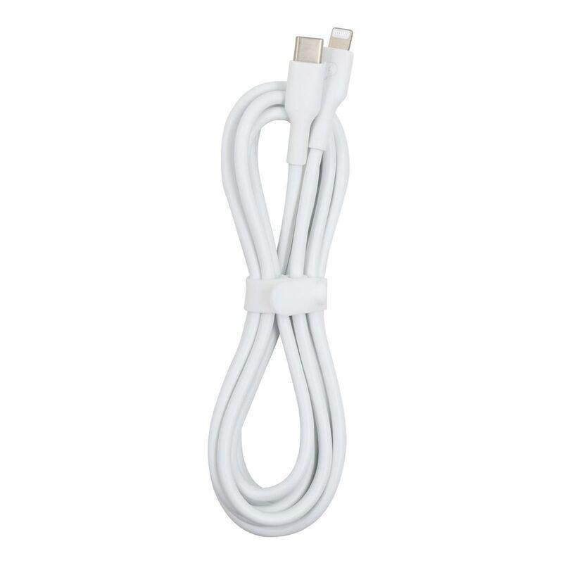 Powerology Type-C To Lightning Cable PD 20W - White, , large image number 0