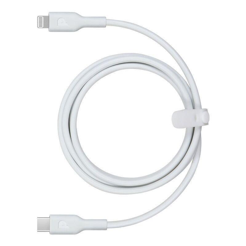 Powerology Type-C To Lightning Cable PD 20W - White, , large image number 2