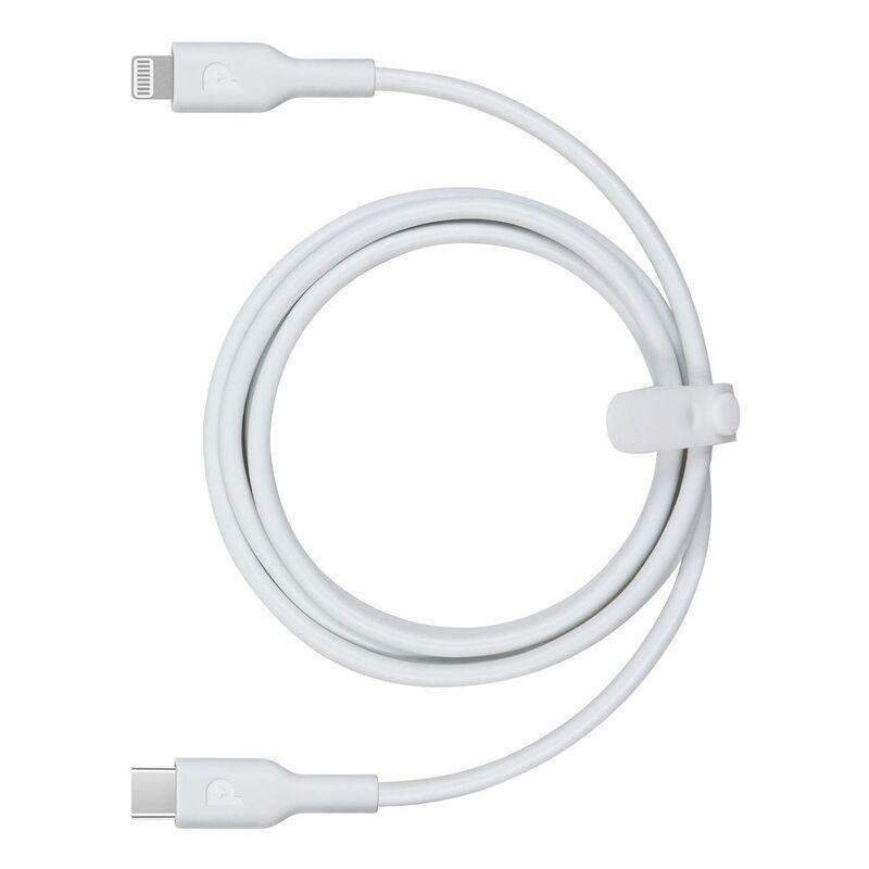 POWEROLOGY - Powerology Type-C To Lightning Cable PD 20W - White