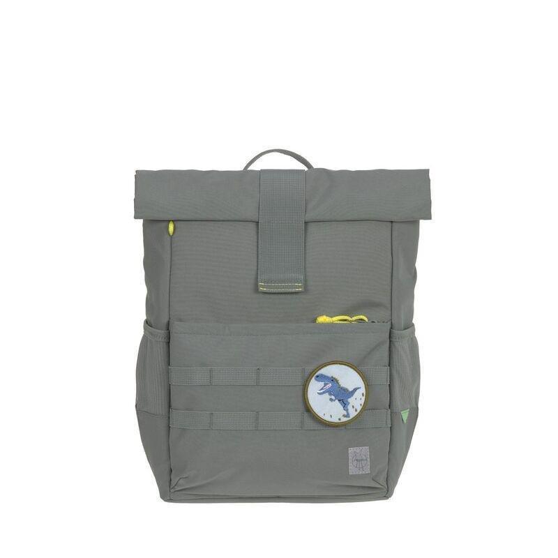 Lassig Medium Rolltop Kids Backpack - Green, , large image number 5