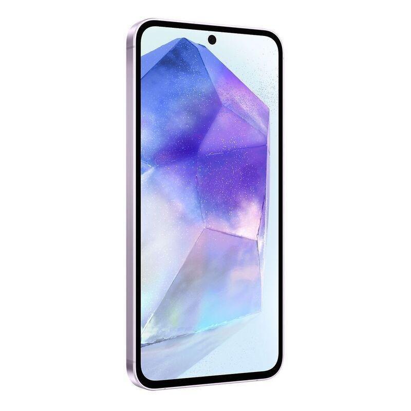Samsung Galaxy A55 5G Smartphone 8GB/128GB/Dual Sim - Awesome Lilac, , large image number 5