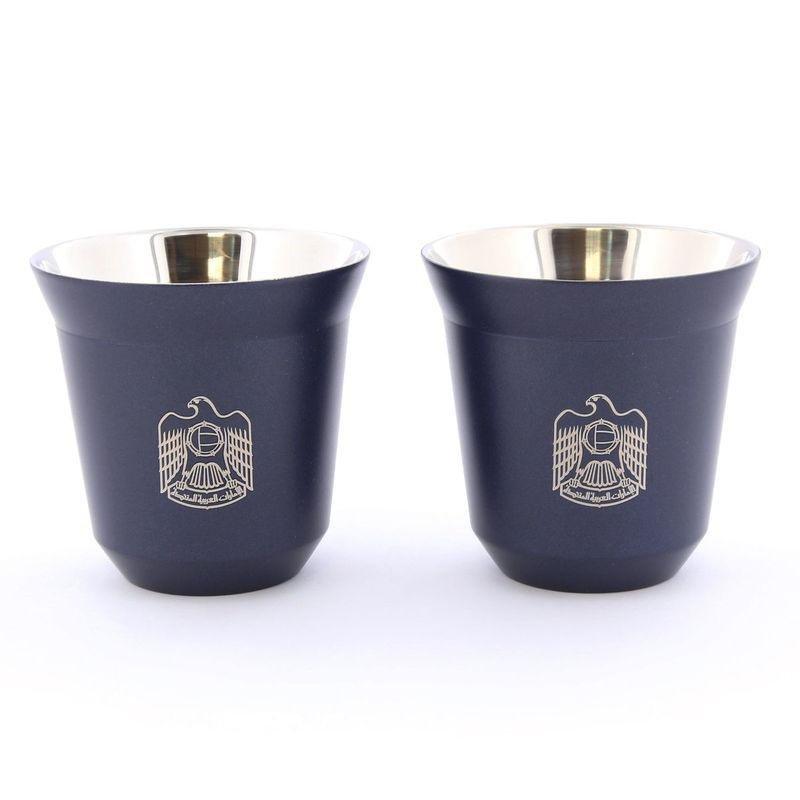 Rovatti Pola UAE Stainless Steel Cup Dark Blue 85ml, , large image number 0