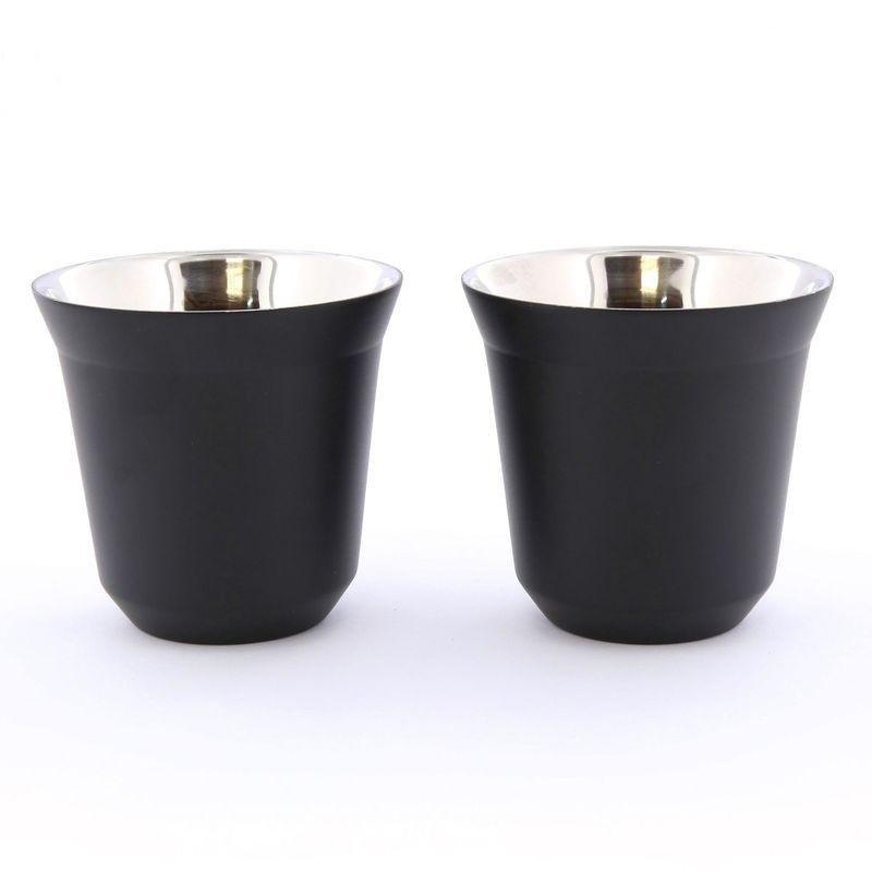 Rovatti Pola Stainless Steel Cup Black 85ml, , large image number 0