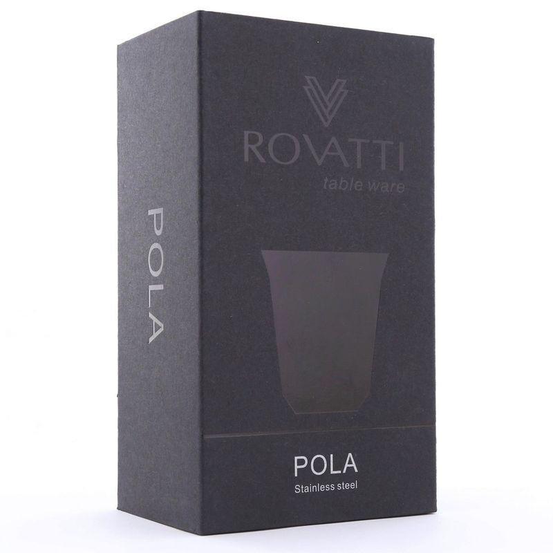 Rovatti Pola Stainless Steel Cup Dark Blue 85ml, , large image number 2