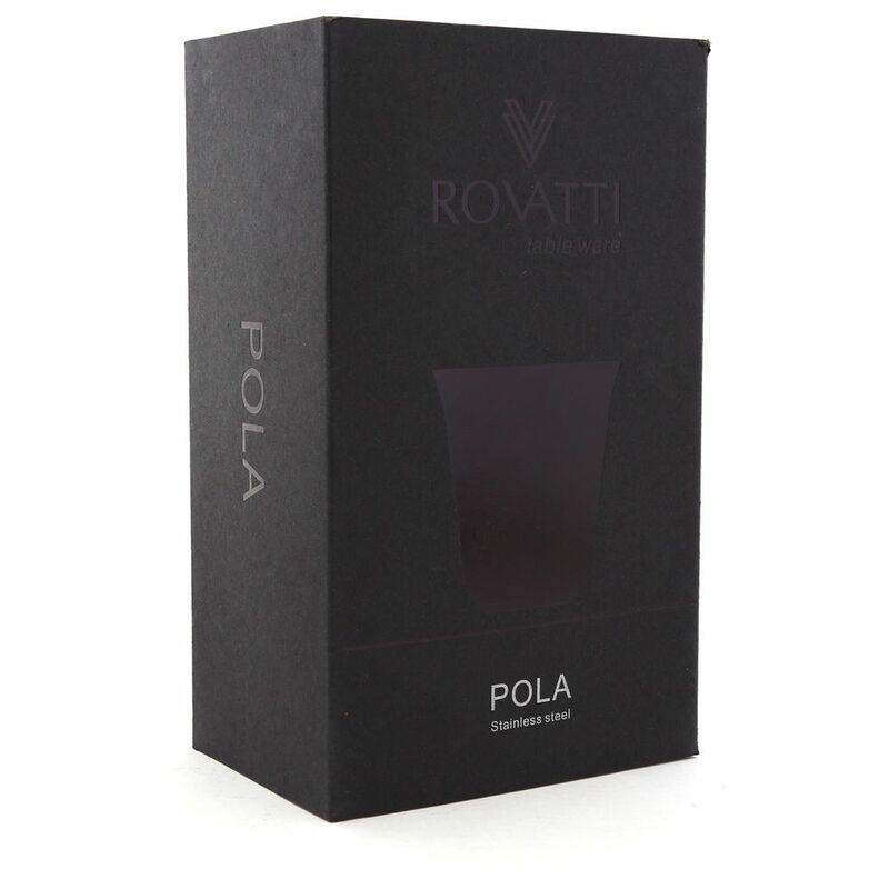 Rovatti Pola UAE Stainless Steel Cup Dark Blue 175ml, , large image number 1