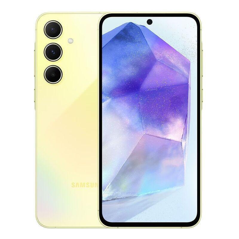 Samsung Galaxy A55 5G Smartphone 8GB/256GB/Dual Sim - Awesome Lemon, , large image number 1
